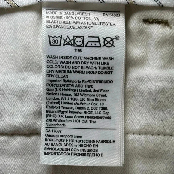 Banana Republic slim rapid movement chino Aiden  fit sz 42x34 - Picture 4 of 10